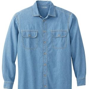 BOULDER CREEK® LONG-SLEEVE BUTTON DOWN SHIRT